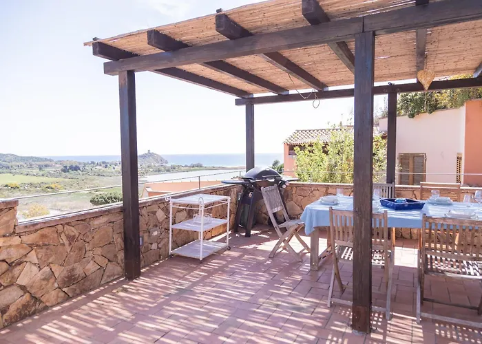 Residenza Del Barone Villa Zoe Chia - Vista Mare