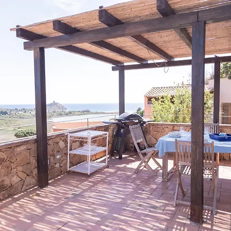 Residenza Del Barone Villa Zoe Chia - Vista Mare Exterior photo